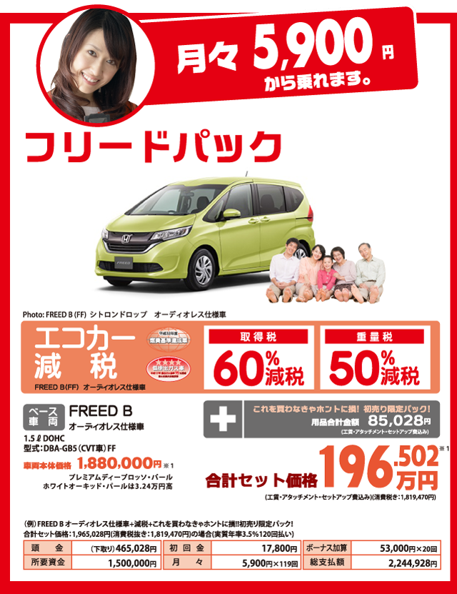 52周年の初売りセール Honda Cars 仙台北