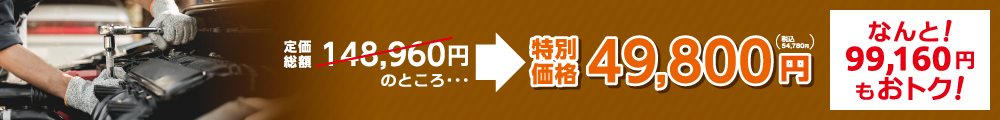 ゴールドプラン・特別価格 49,800円